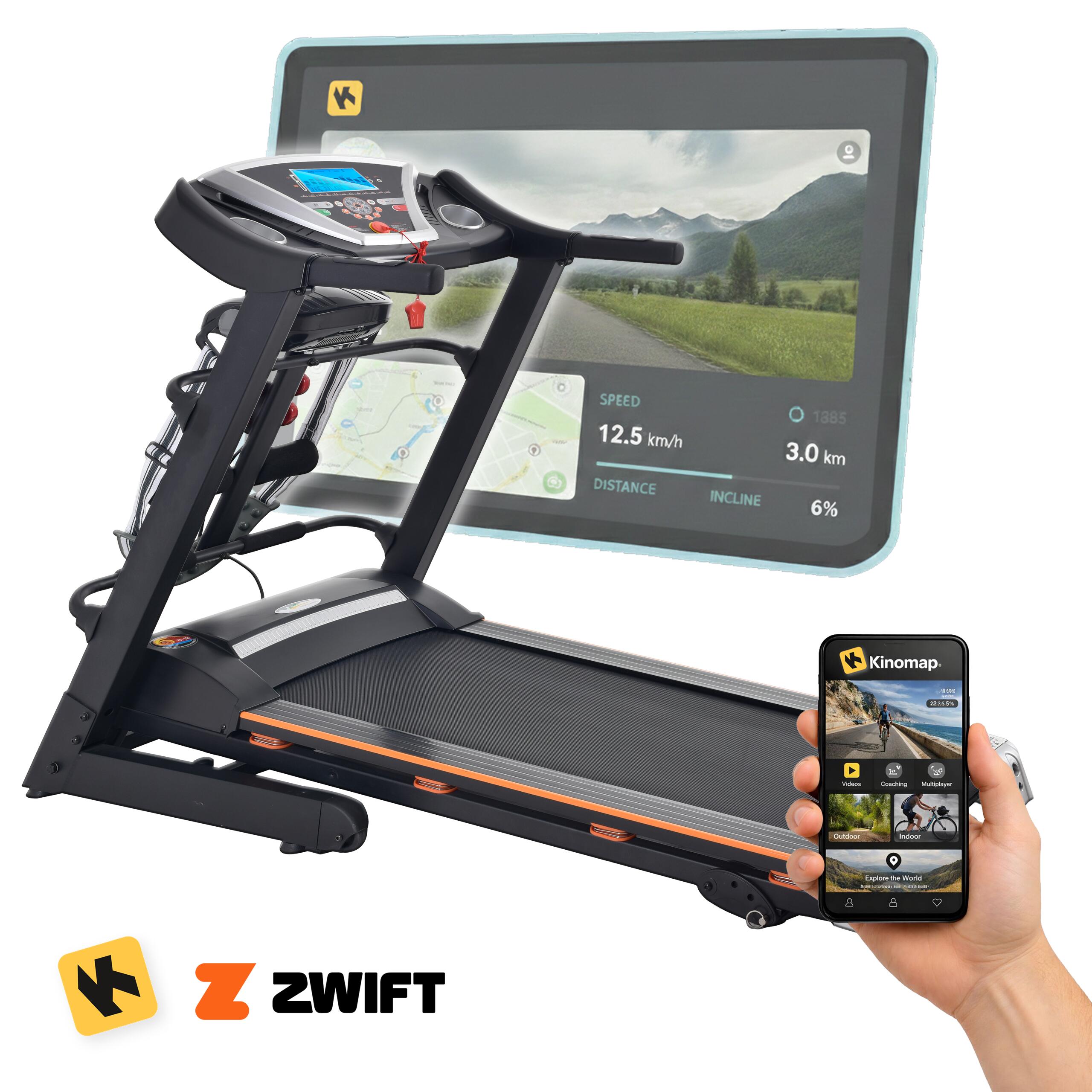 ELITON Elektrický běžecký pás Laxe Smart Eliton Corciano