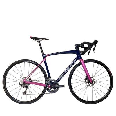 Second life - ridley fenix ​​ultegra 11-speed s blauw roze racefiets