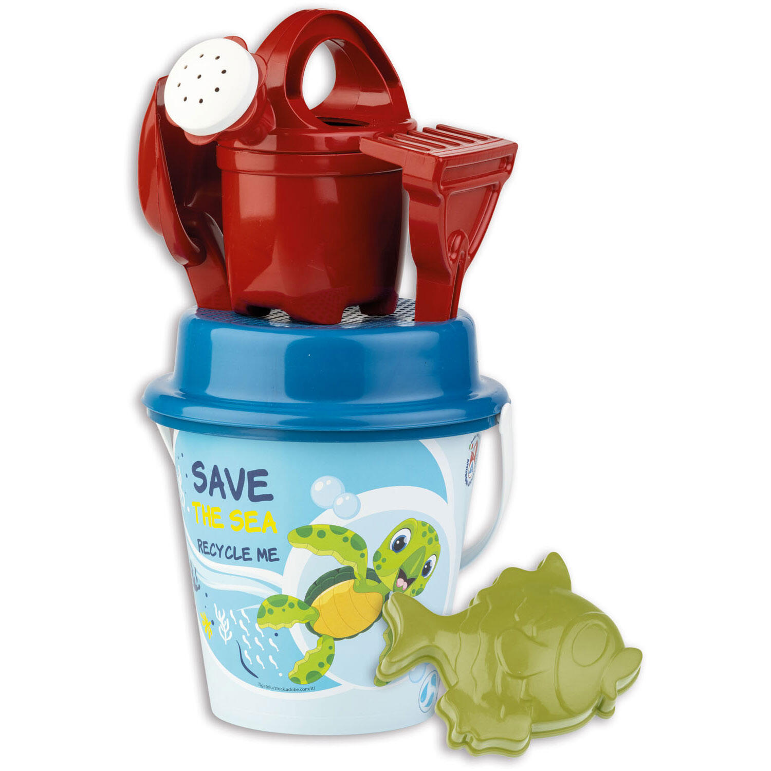 Recycling-Eimer-Set mit Gießkanne 3/3