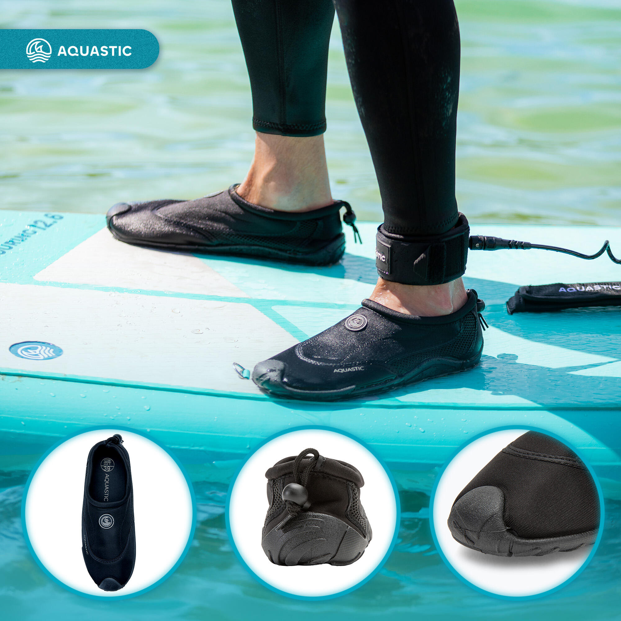 AQUASTIC Kea Wasserschuhe 3/7