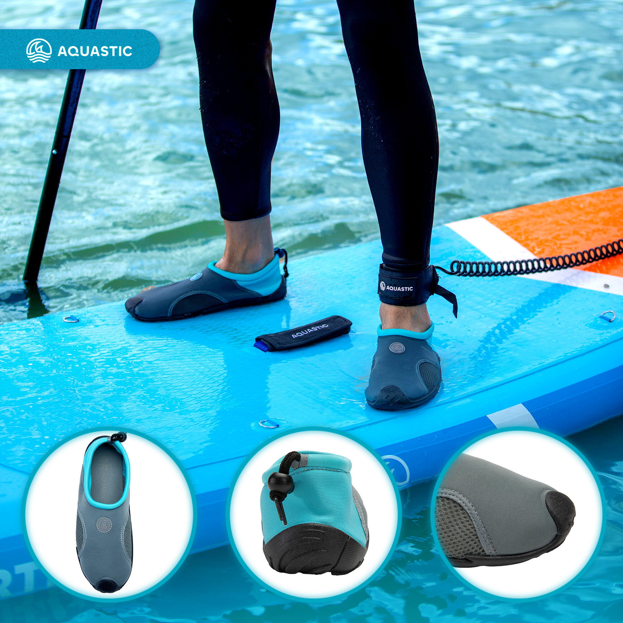 AQUASTIC Scarpe da acqua Kea 3/7
