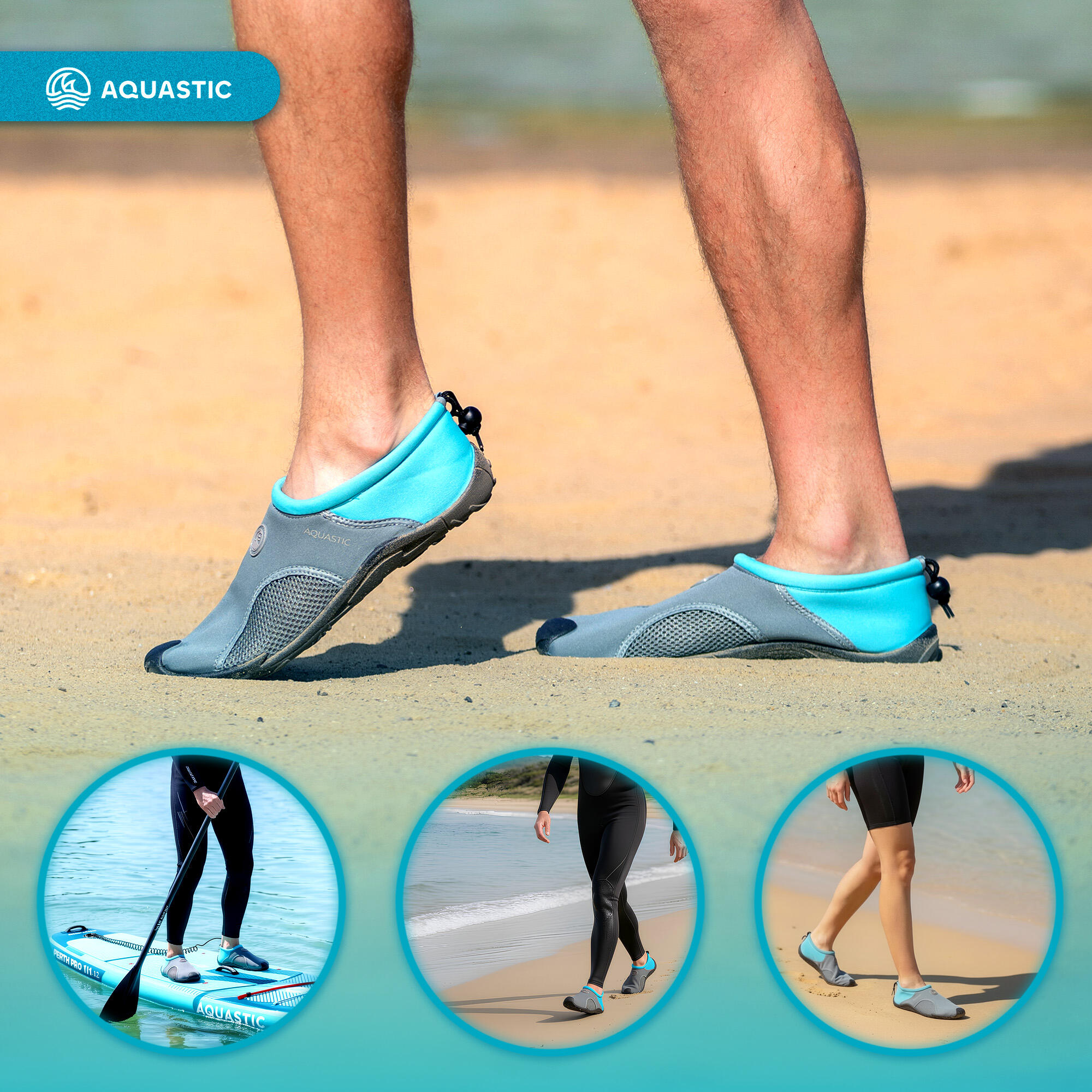 AQUASTIC Scarpe da acqua Kea 4/7
