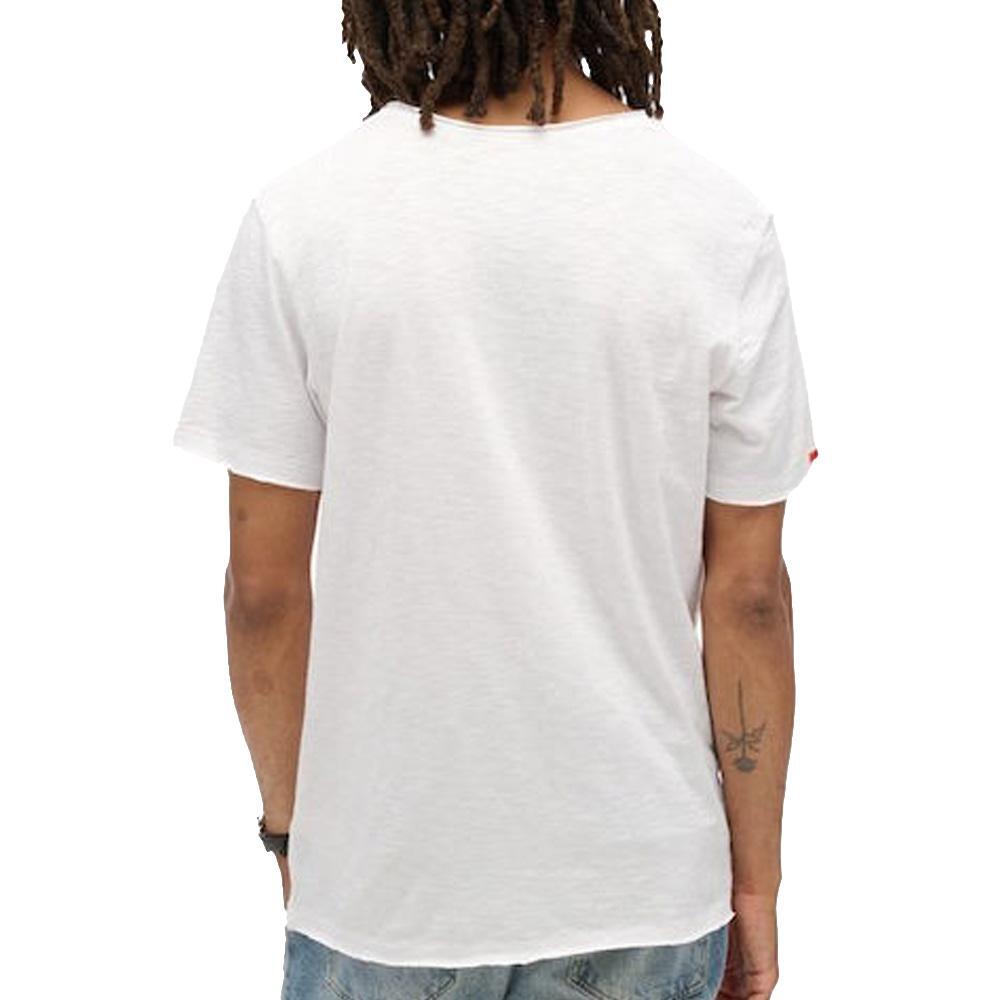 T-Shirt Blanc Homme Superdru Raw 2/2