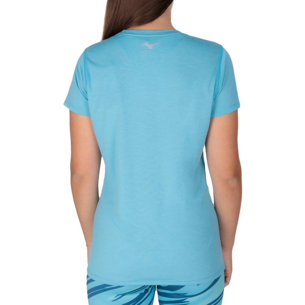 Mizuno Impulse Dames T-shirt Blauw 2/2