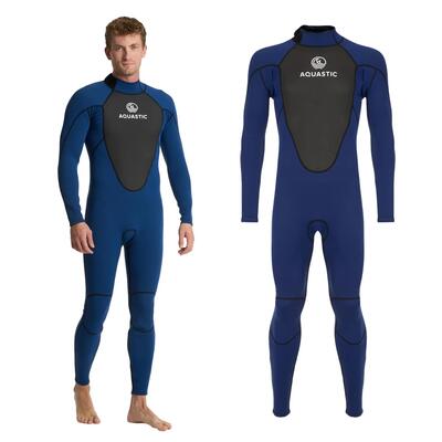 Aquastic wetsuit voor heren van 3/2 mm neopreen wavey