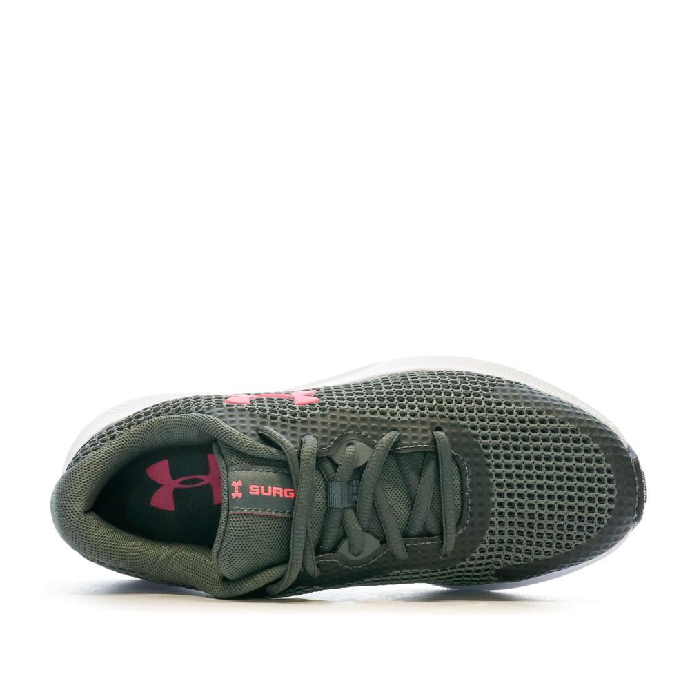 Chaussures de running Gris/Rose Femme Under Armour Surge 3 4/7