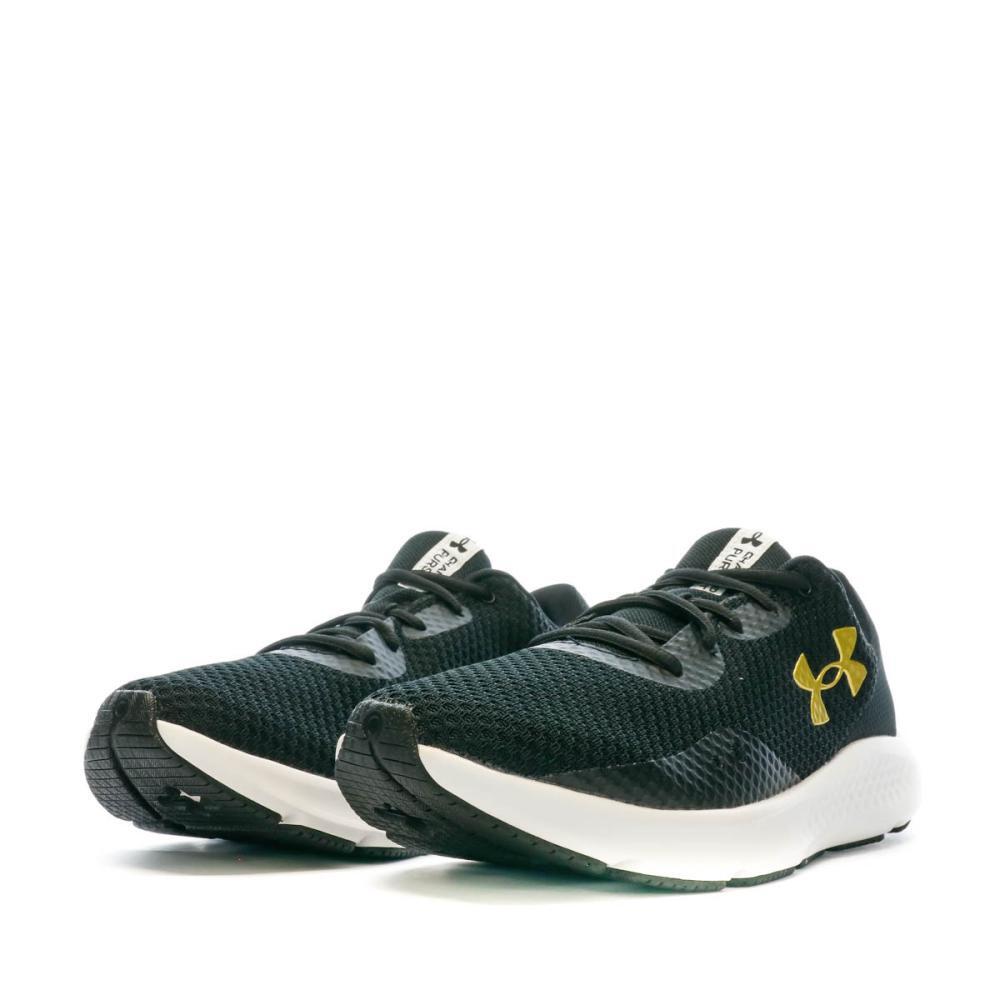 Zapatillas running hombre Under Armour Charged Pursuit 3 negras/doradas 6/7