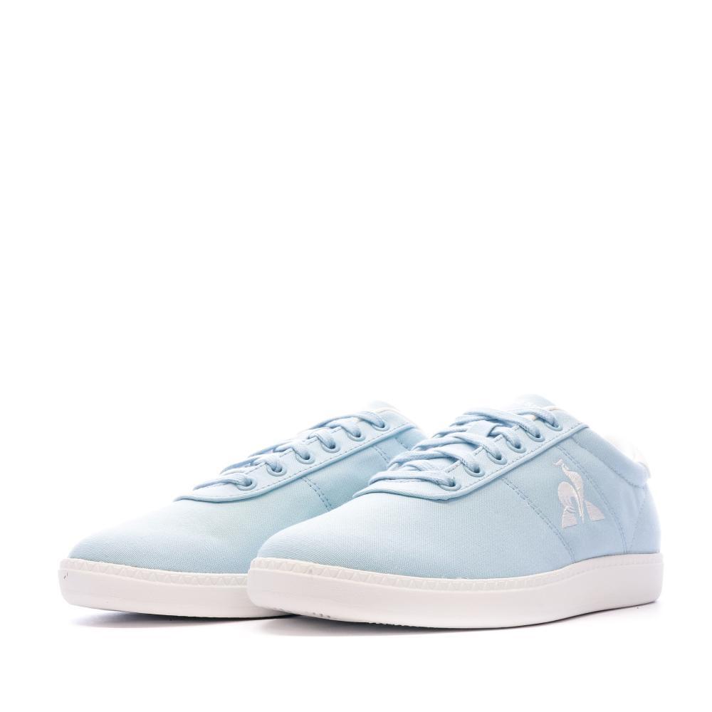 Baskets Bleues Femme Le Coq Sportif Court One 6/7
