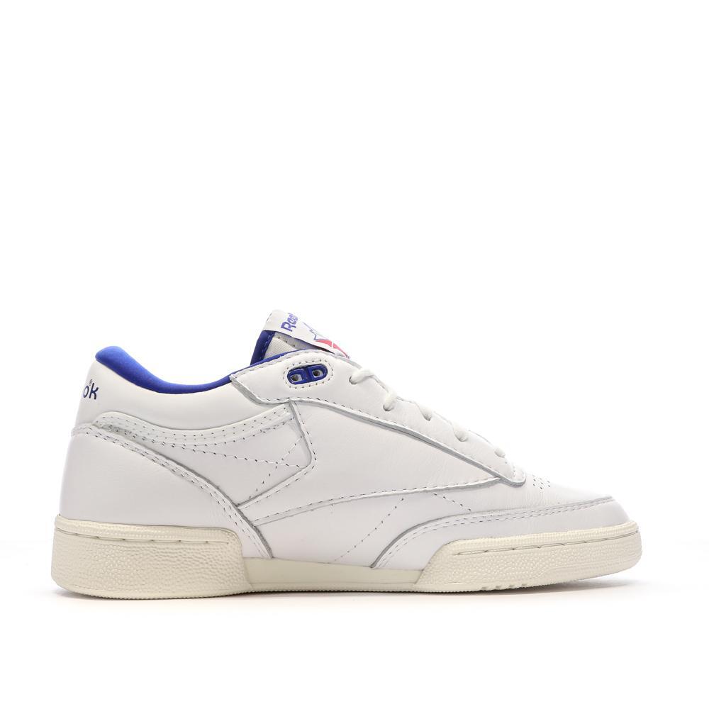Reebok Club C Mid II Vintage White Bright Cobalt — foto 2
