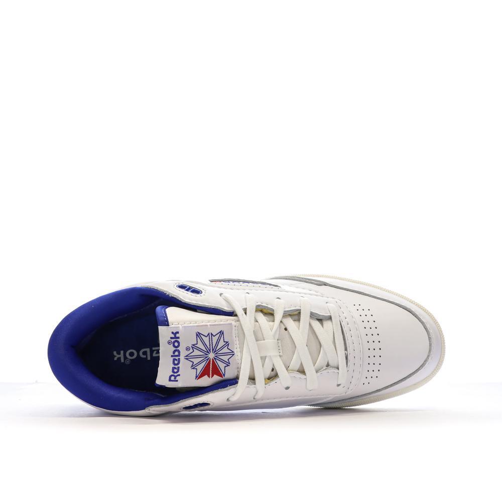 Reebok Club C Mid II Vintage White Bright Cobalt — foto 4