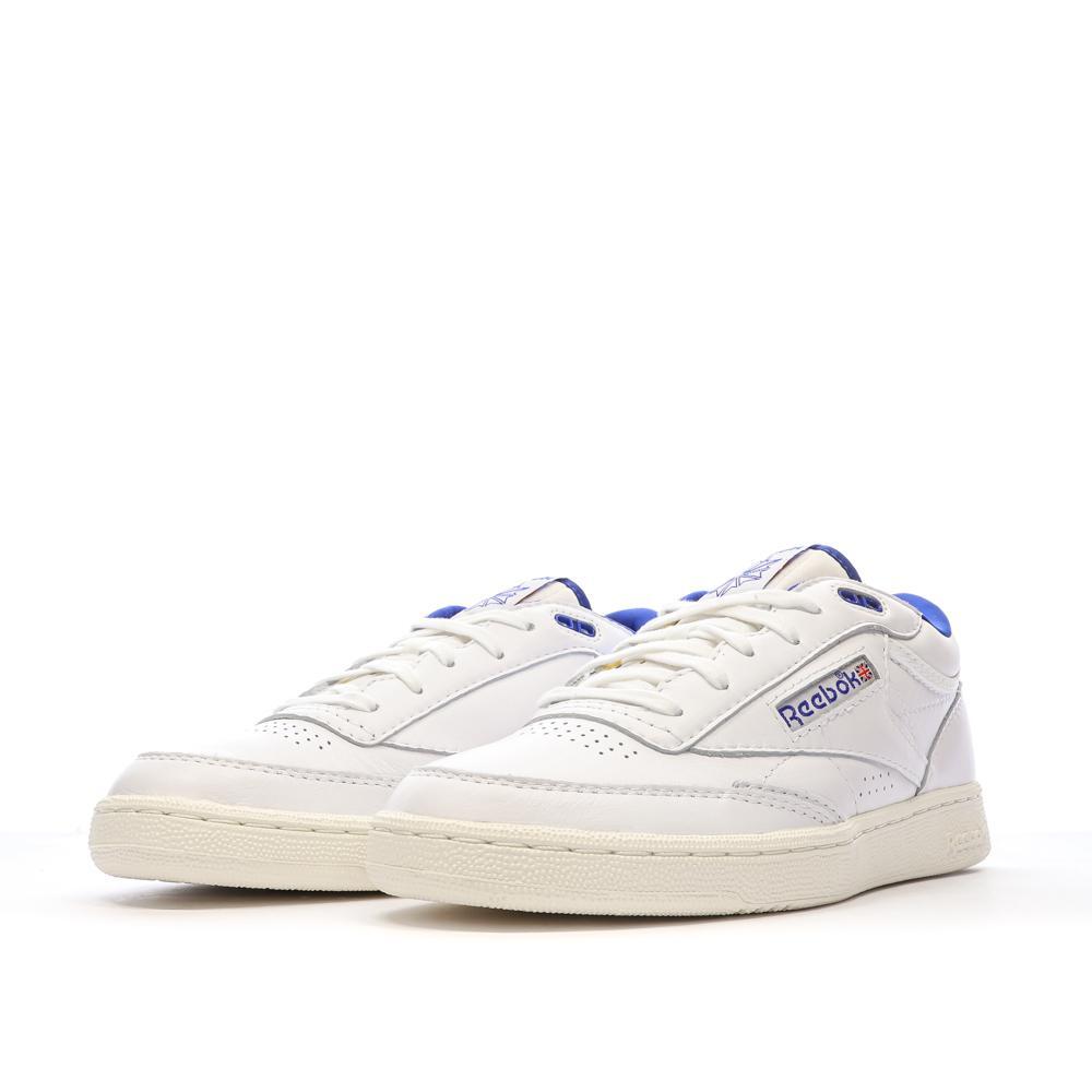 Reebok Club C Mid II Vintage White Bright Cobalt — foto 6