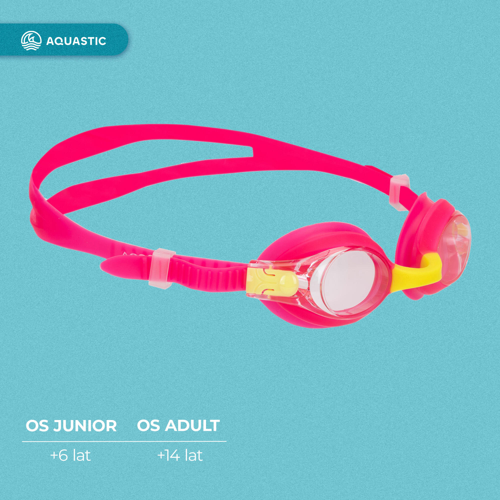 Lunettes de natation enfant AQUASTIC Tunny 2/7