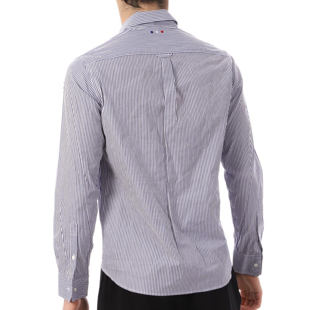 PSG Chemise à Rayures Marine Homme PSG 109 2/3