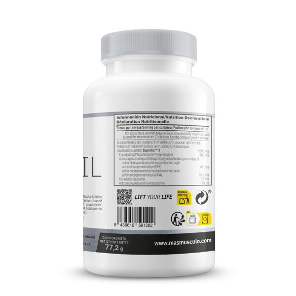 Krill oil - 120 softgels de MASmusculo 3/5