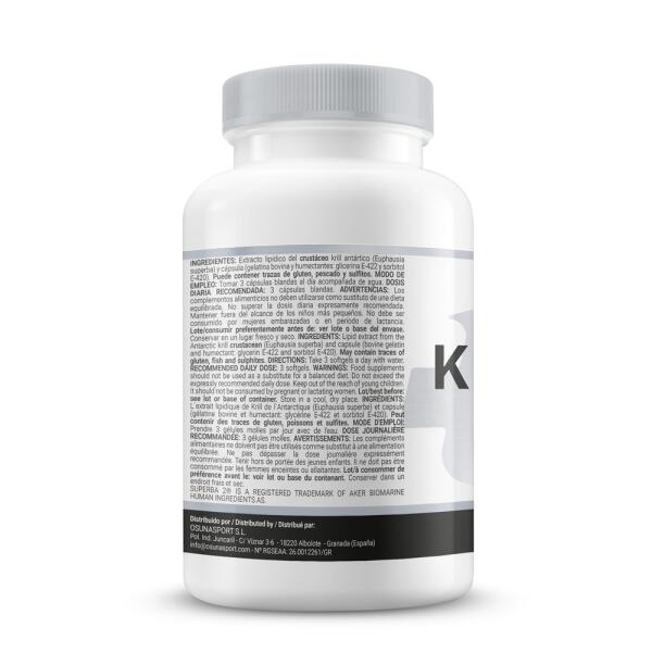 Olej z kryla (Superba Krill™) - 120 kapsułek miękkich MASMUSCULO