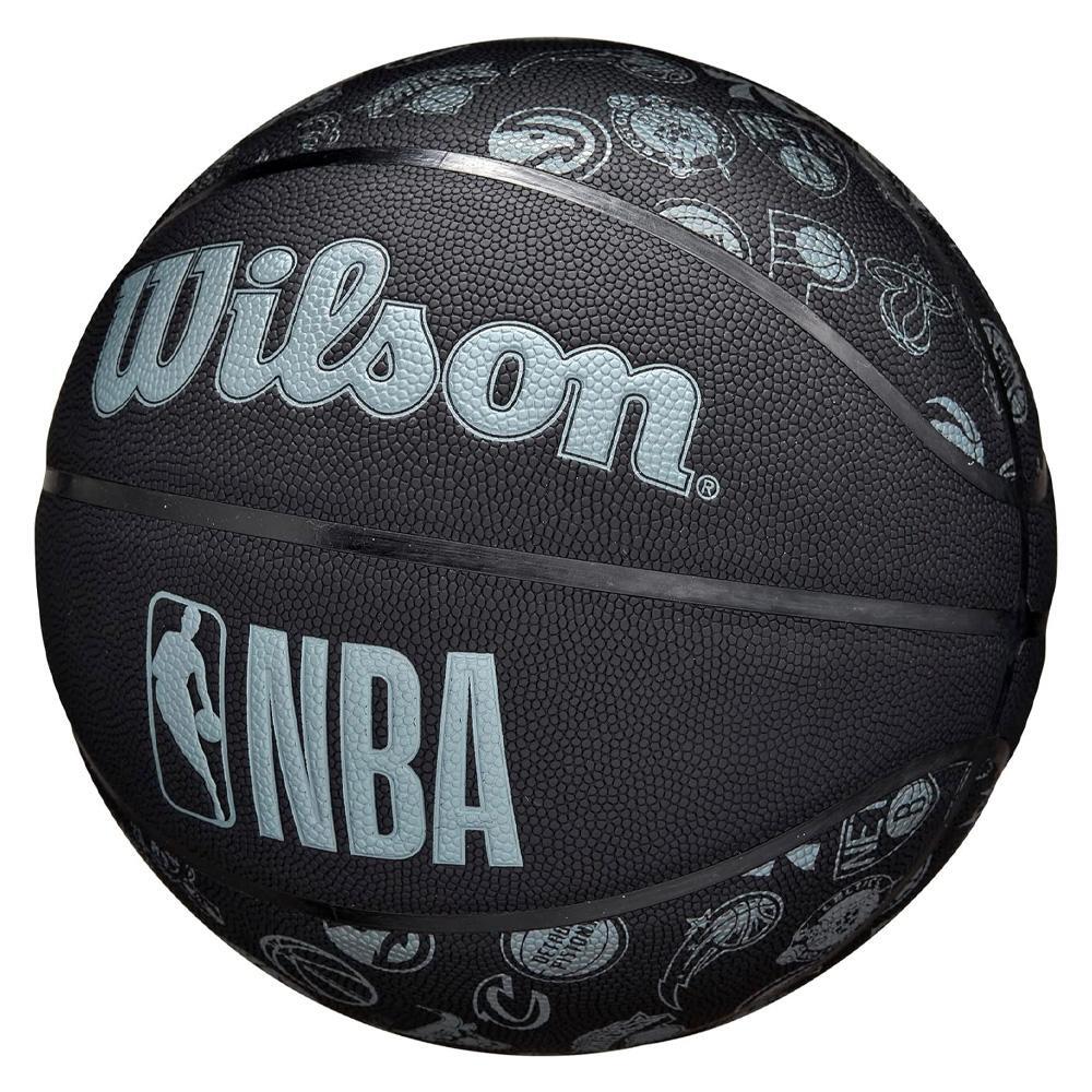 Balón de Baloncesto Wilson NBA All Team Negro 2/3