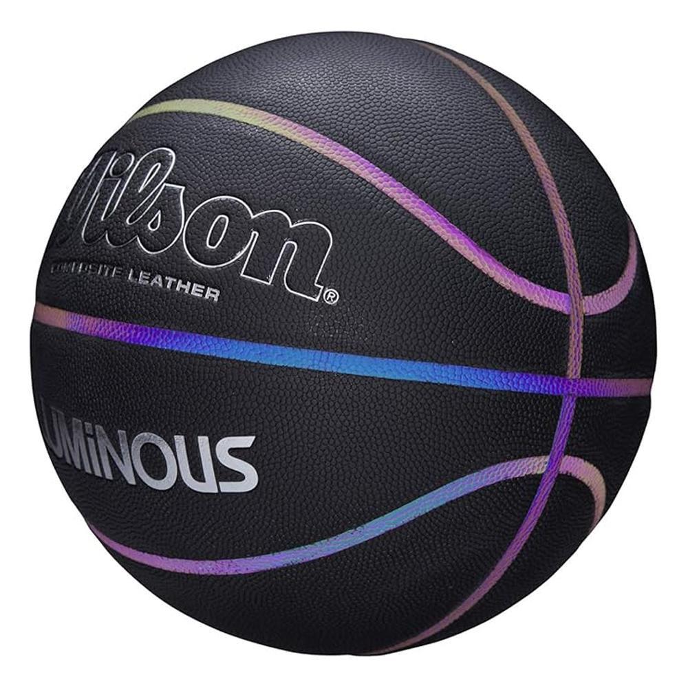 Balón de Baloncesto Wilson Luminous Iridiscente Negro 2/2