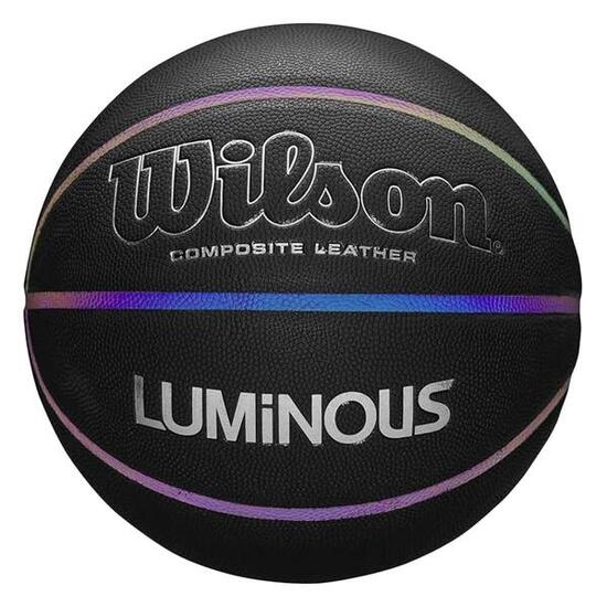 Ballon de Basketball Noir Wilson Luminous Iridescent