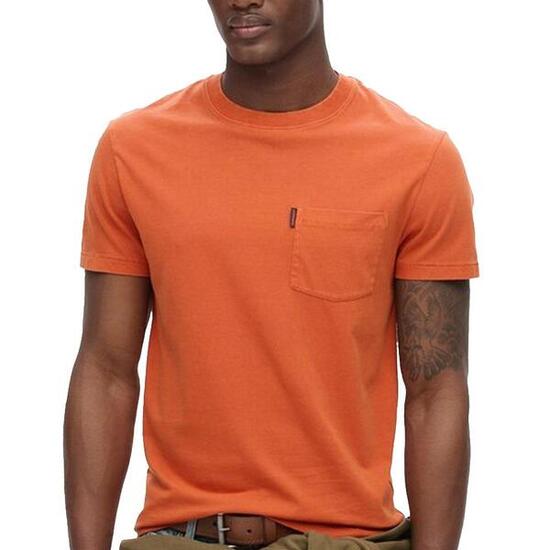 T-Shirt Orange Homme Superdry Essential