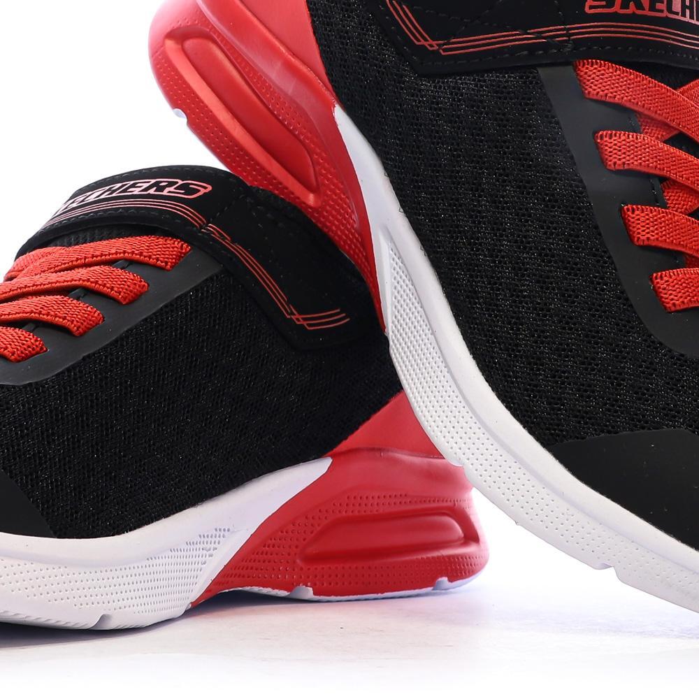 Skechers Microspec Max-Gorvix Scarpe da Ginnastica Bambino Nero/Rosso 7/7