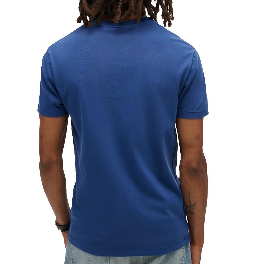 T-Shirt Bleu Homme Superdry Essential 2/6