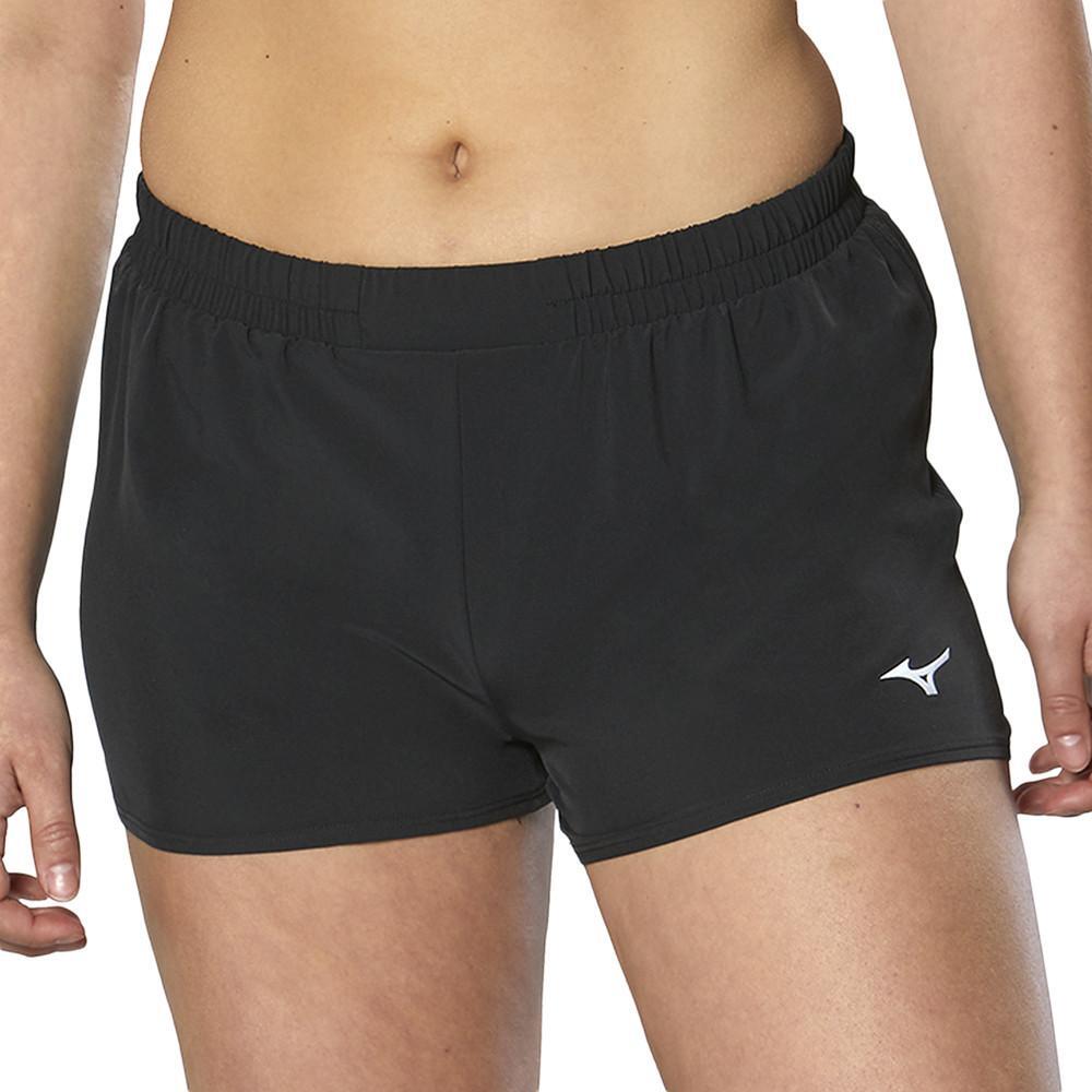 Mizuno Women's Premium Aero 2.5 Inch Black Running Shorts