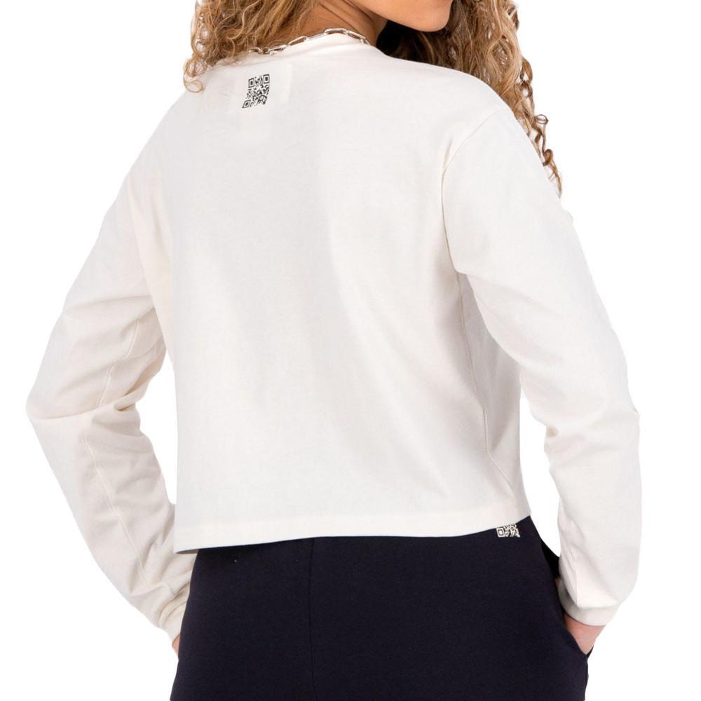 T-shirt Manches longues écru Femme Champion 114748 2/2