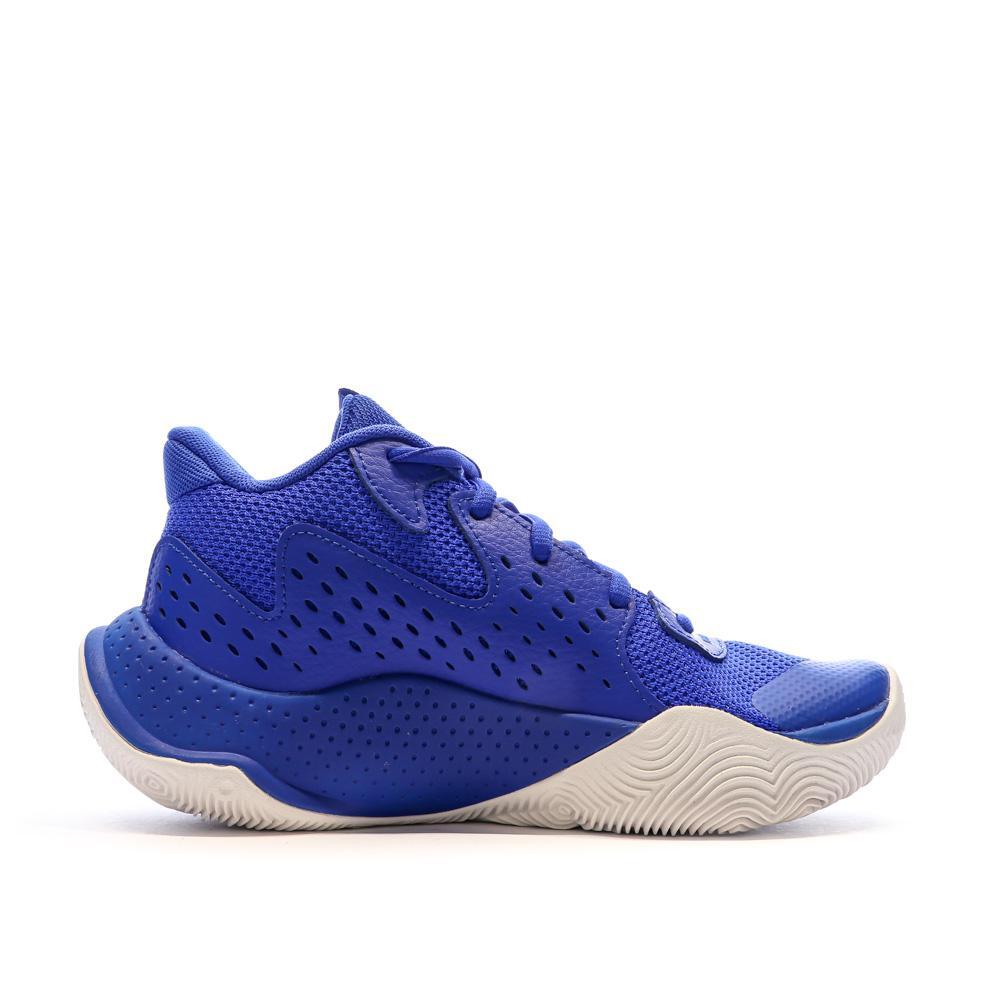 Chaussures de Basket Bleu Mixte Under Armour Jet  23 2/7