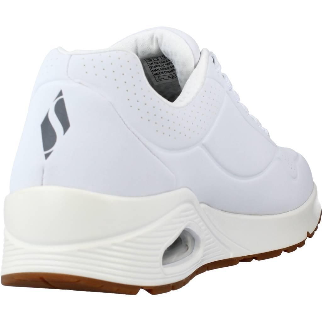 SKECHERS Heren UNO STAND ON AIR Sneakers Wit 3/7