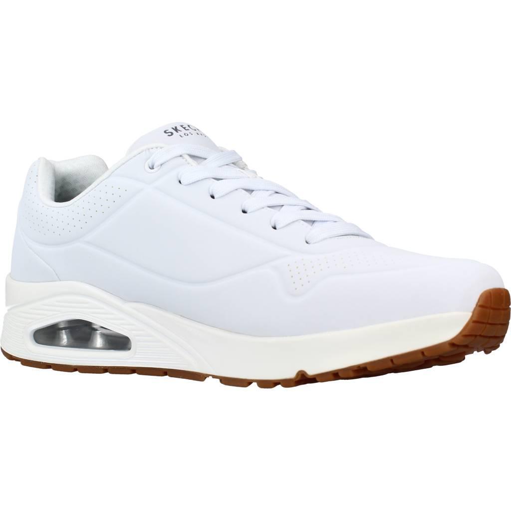 SKECHERS Heren UNO STAND ON AIR Sneakers Wit 5/7