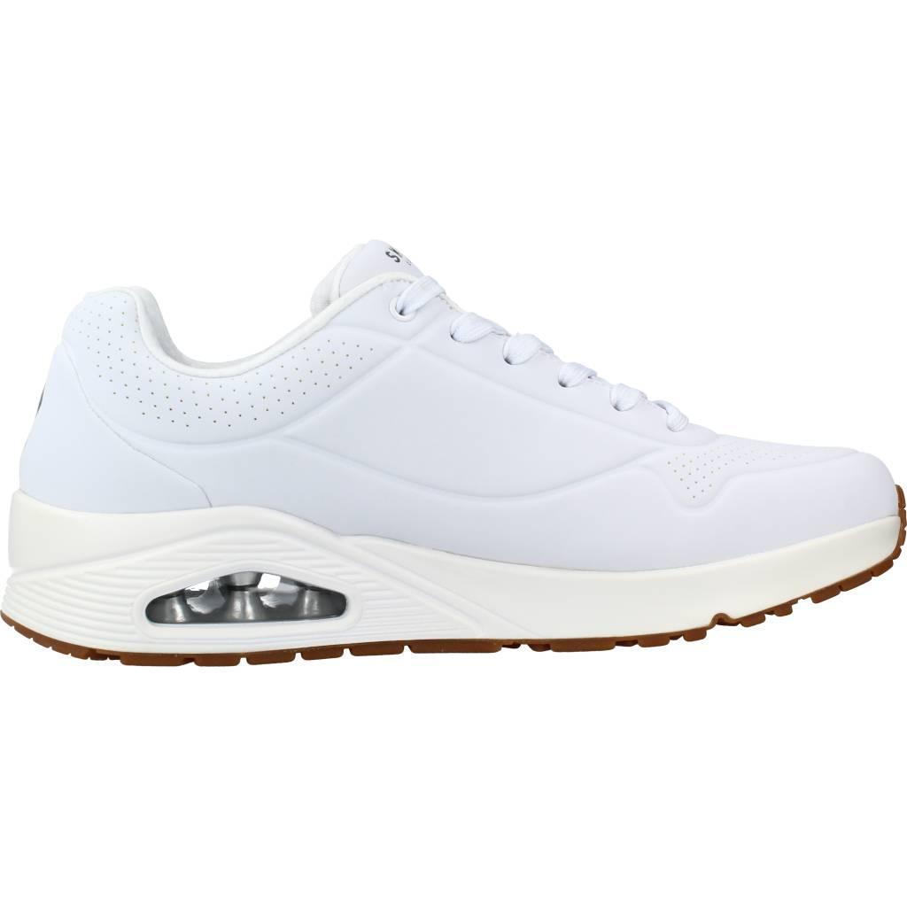 SKECHERS Heren UNO STAND ON AIR Sneakers Wit 4/7