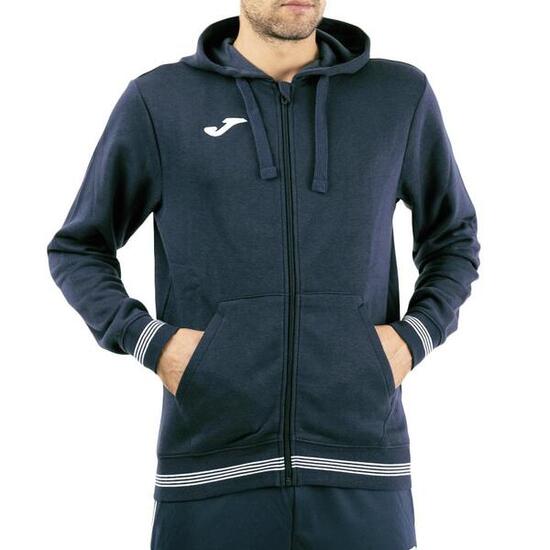 Veste À Capuche Football Homme Joma Campus III Bleu Marine
