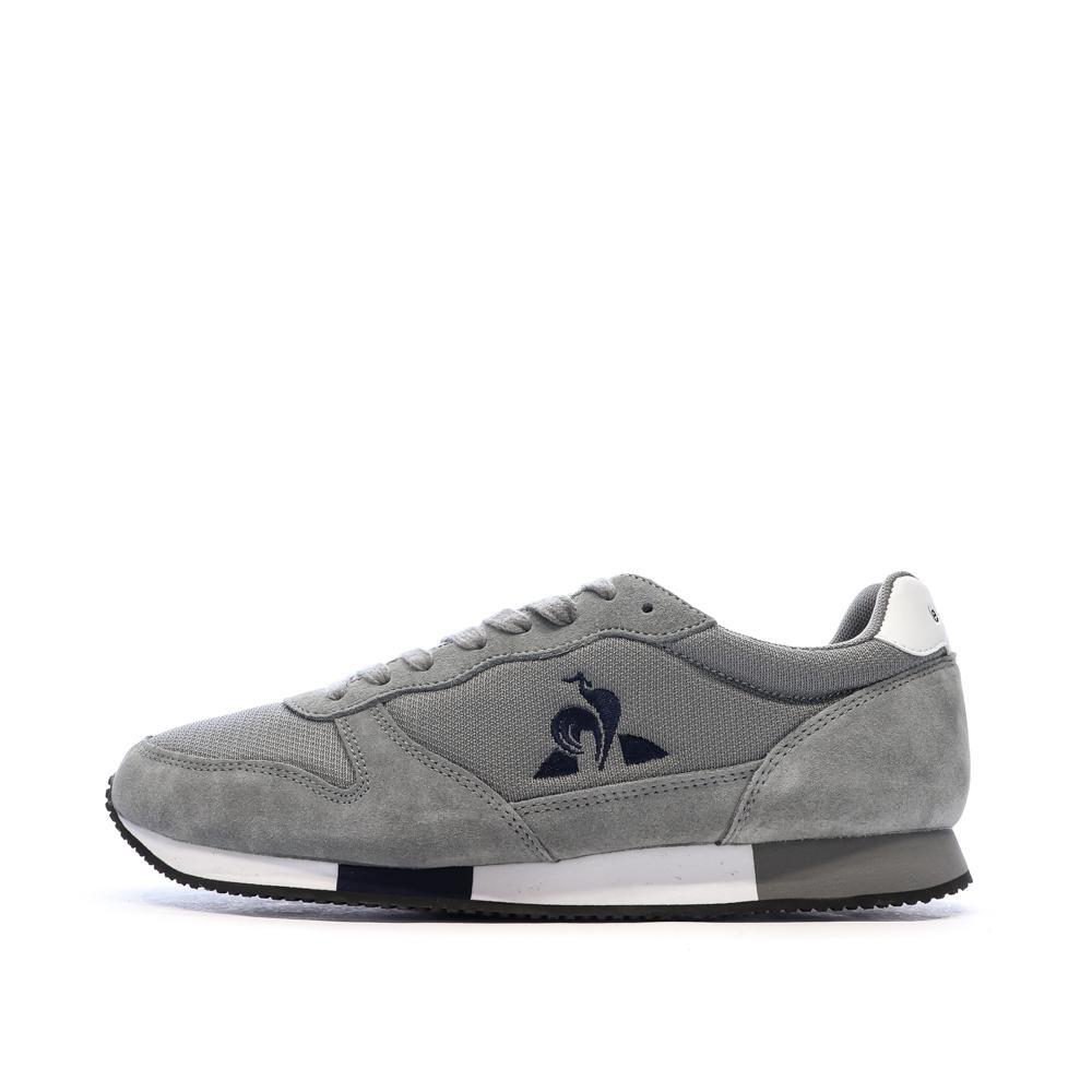 Baskets Grise Homme Le Coq Sportif Alpha 1/7