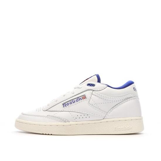 Baskets Blanches/Bleu Homme Reebok Vintage