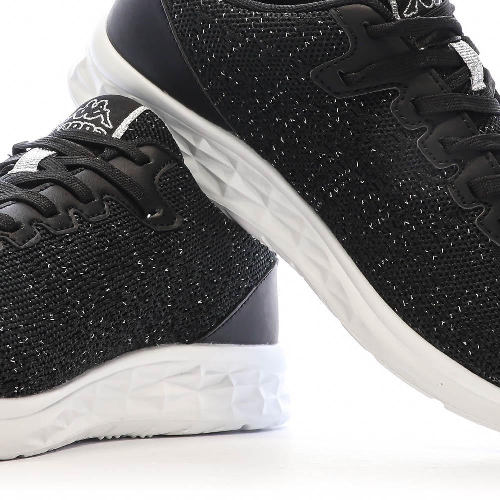 Zapatillas Negras Kappa Rostie para Mujer 7/7