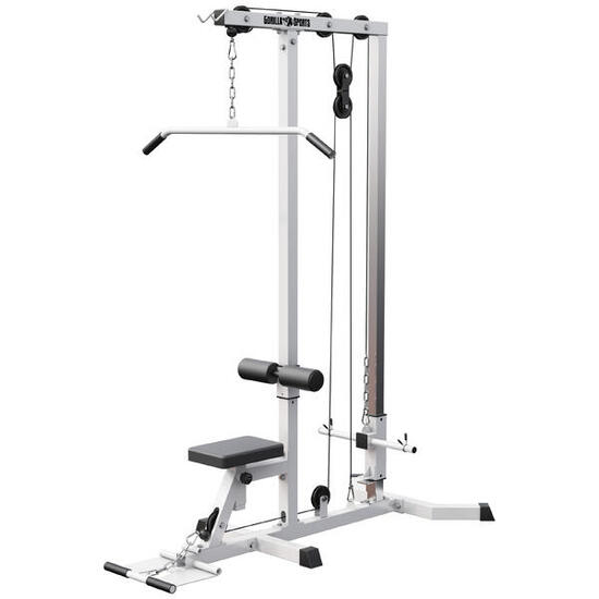 Station Tirage Musculation - LAT Pulldown Machine, Musculation Dos, Ajustable