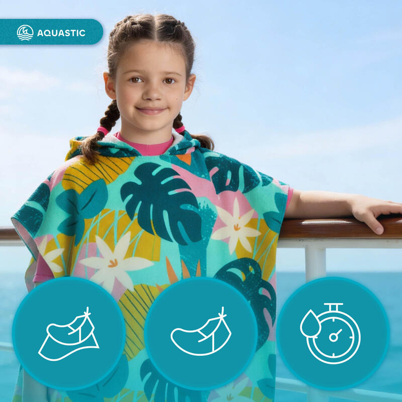 Poncho pentru copii AQUASTIC Sunny JR