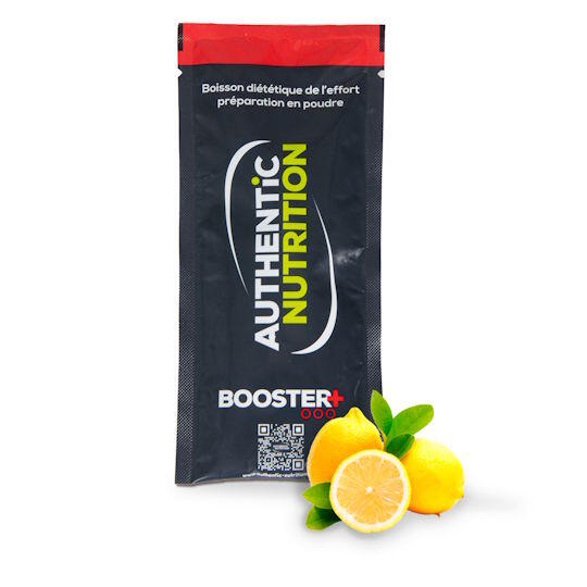 Boisson énergétique isotonique - Sachet Booster+ 40 gr Citron 1/7