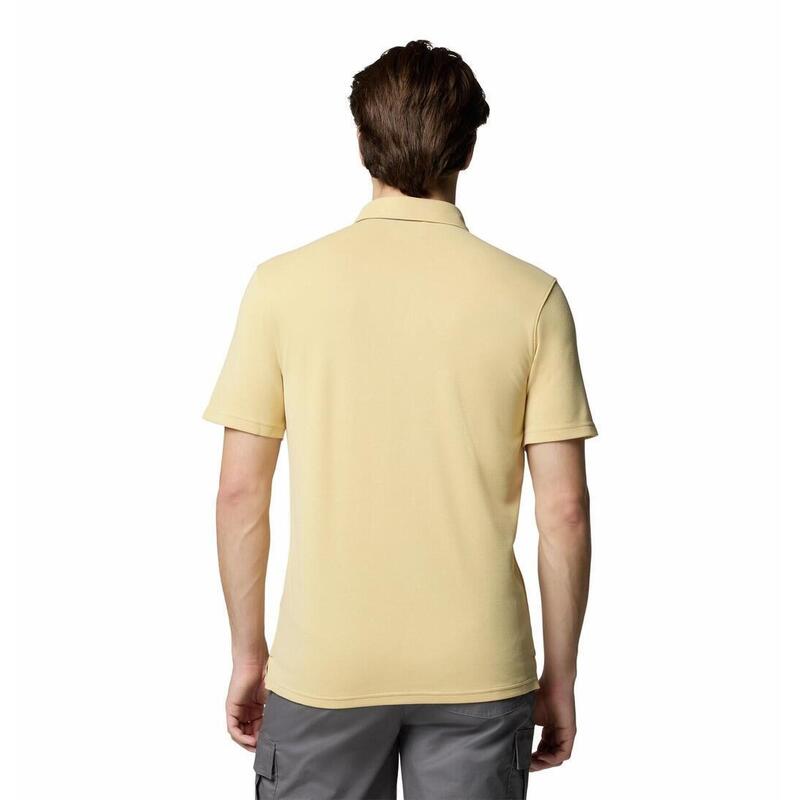 Tricou polo Columbia Nelson Point mânecă scurtă galben