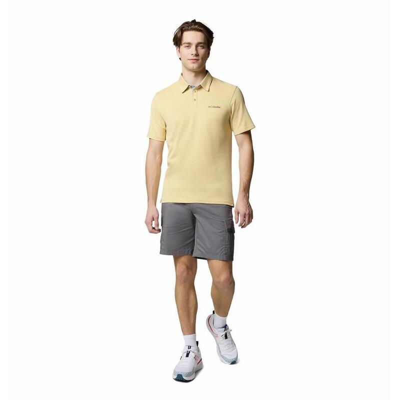 Tricou polo Columbia Nelson Point mânecă scurtă galben
