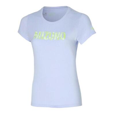 T-shirt Donna Mizuno Athletic K2GA2202-03 Blu Tecnico