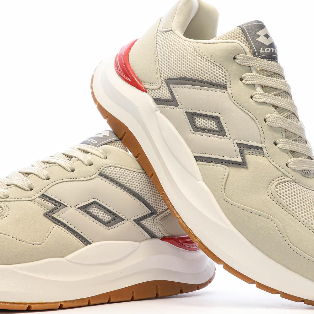 Zapatillas Lotto Twenty6 Beige/Blanco para Hombre 7/7