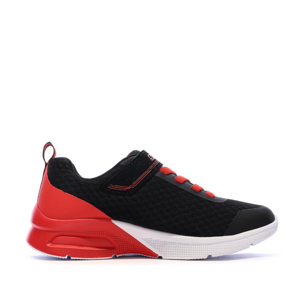 Skechers Microspec Max-Gorvix Scarpe da Ginnastica Bambino Nero/Rosso 2/7