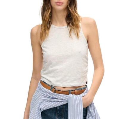 Superdry dames witte top met ruches