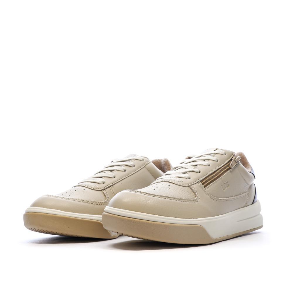Baskets zippées Femme - CLAUZIP Beige 6/7