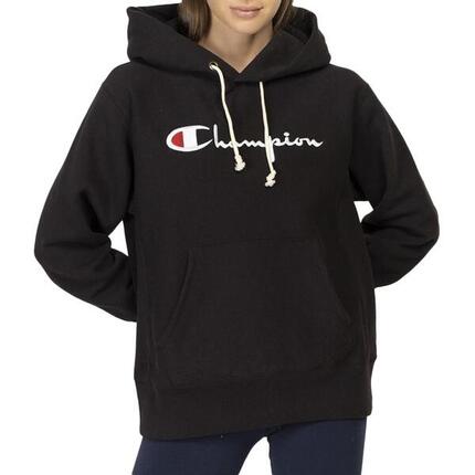 Sweat Noir Femme Champion Reverse
