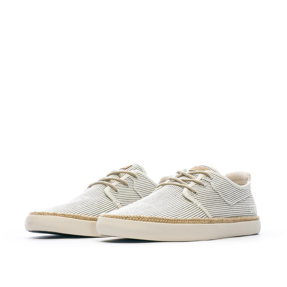 Zapatillas Lona Beige/Azul Marino Hombre TBS RUKKWAI 6/7