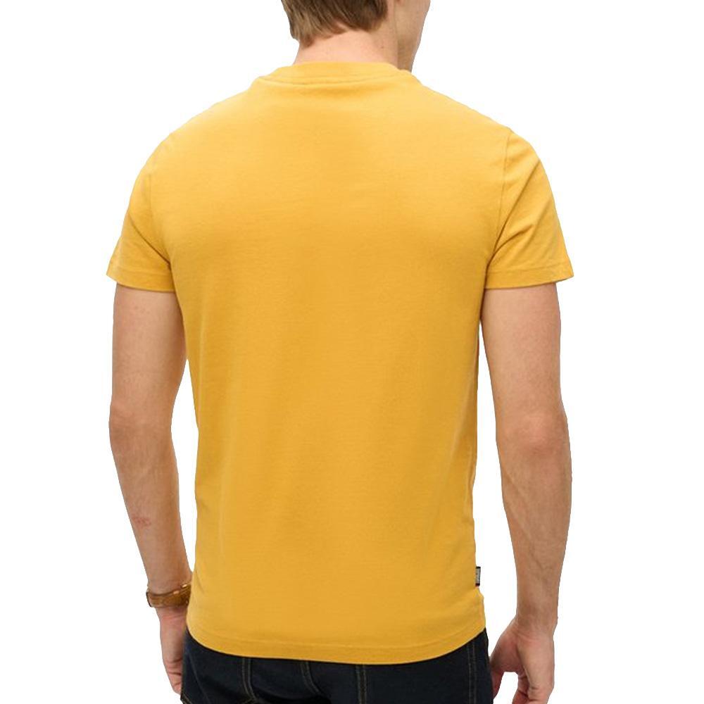 T-Shirt Jaune Homme Superdry Essential 2/6