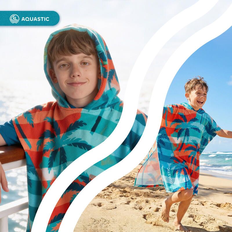 Poncho pentru copii AQUASTIC Sunny JR