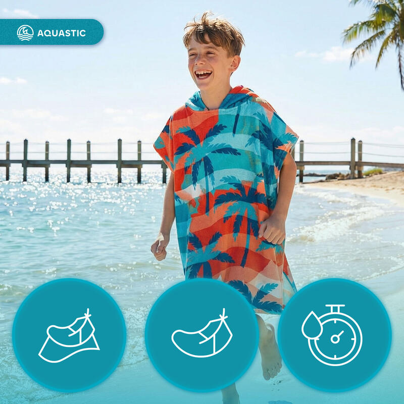 Poncho pentru copii AQUASTIC Sunny JR